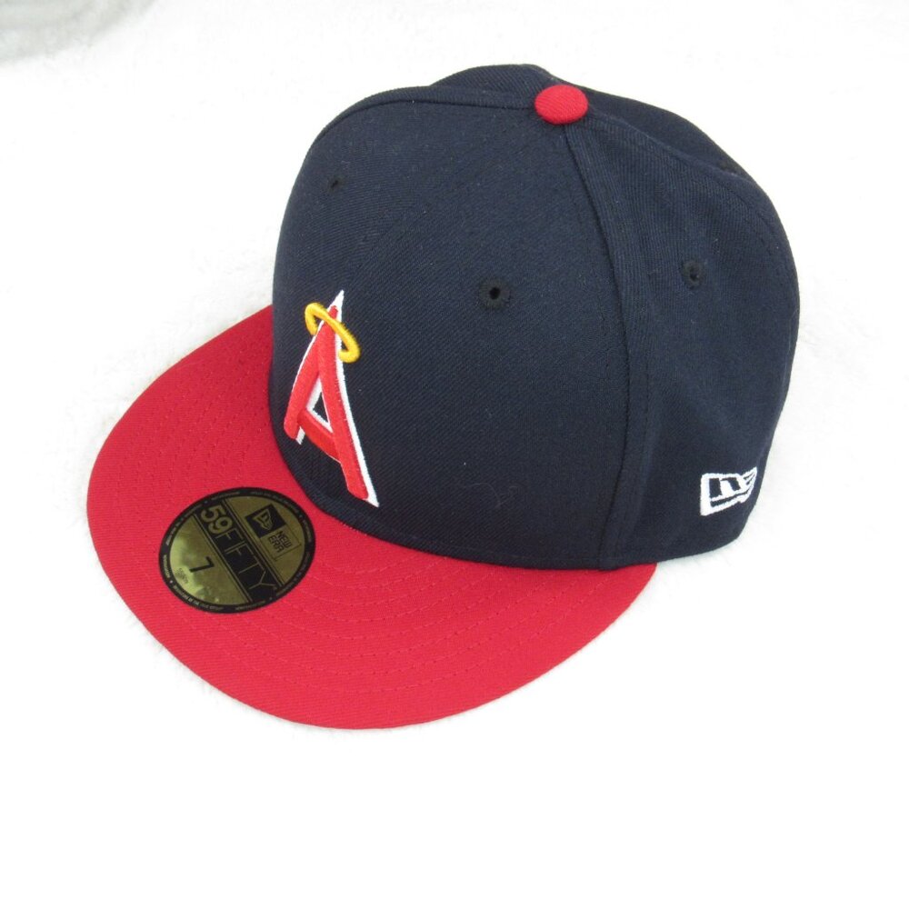 Los Angeles Angels Hat Authentic Collection Alt 59FIFTY Fitted Sz 7